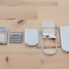 Nokia 8800 SIROCCO White komplett Cover - ORIGINAL - NEU